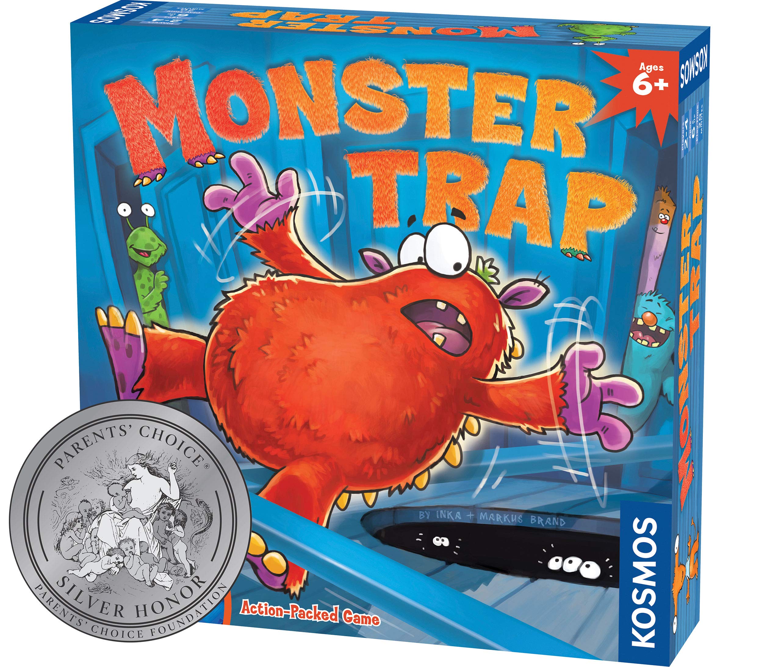 MONSTER-TRAP　モンスターが住む家　ボードゲーム Amazon.co.jp: モンスタートラップ Monster Trap(旧:モンスター